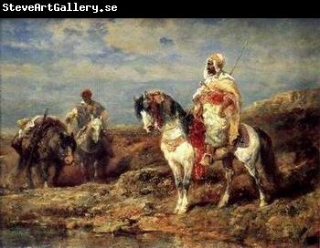 unknow artist Arab or Arabic people and life. Orientalism oil paintings  363